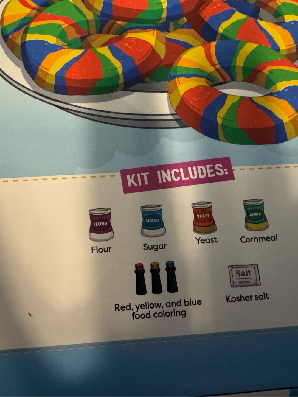 Rainbow Bagels DIY Baking Kit - Multicolor - Picture 7 of 11